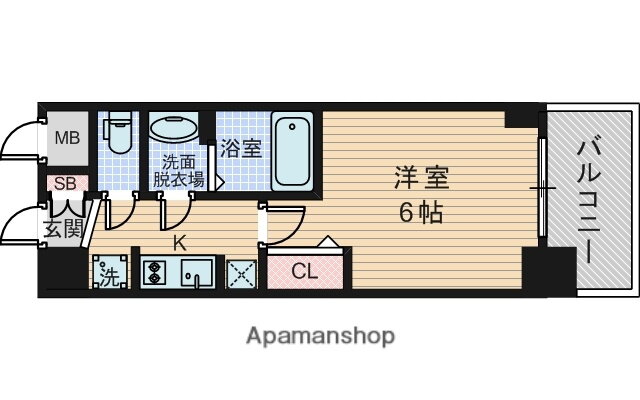 大阪府大阪市淀川区西中島１ 南方駅 1K マンション 賃貸物件詳細
