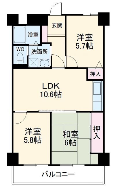 愛知県名古屋市北区上飯田南町５ 平安通駅 3LDK マンション 賃貸物件詳細