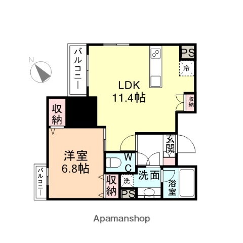 プレミア富山駅前 6階 1LDK 賃貸物件詳細