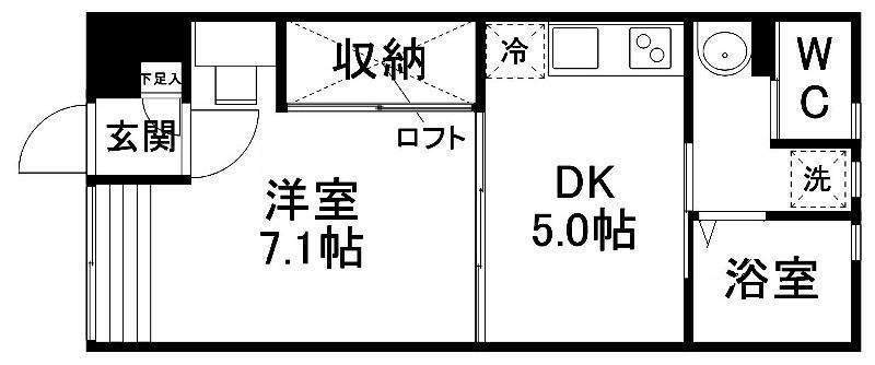 宮城県仙台市宮城野区宮千代１ 薬師堂駅 1DK アパート 賃貸物件詳細