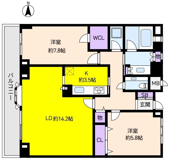 兵庫県芦屋市川西町 芦屋駅 2LDK マンション 賃貸物件詳細