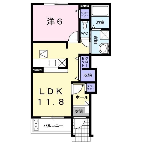 ブライトンコート 1階 1LDK 賃貸物件詳細