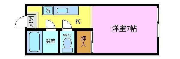 大阪府大阪狭山市茱萸木５ 金剛駅 1K アパート 賃貸物件詳細