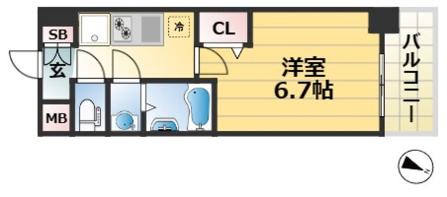 兵庫県神戸市兵庫区浜崎通 兵庫駅 1K マンション 賃貸物件詳細