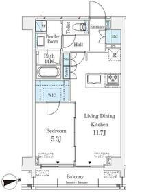 東京都港区高輪３ 高輪台駅 1LDK マンション 賃貸物件詳細