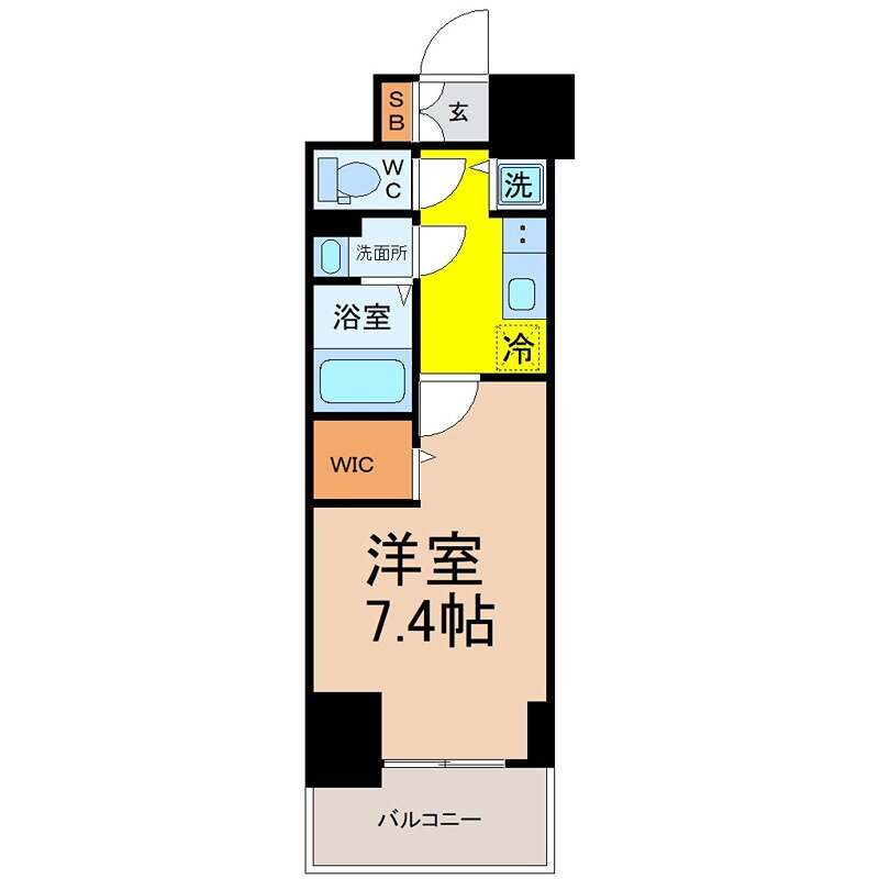 愛知県名古屋市中区新栄１ 矢場町駅 1K マンション 賃貸物件詳細
