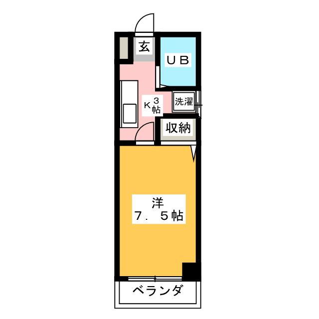 愛知県清須市西枇杷島町弁天 枇杷島駅 1K マンション 賃貸物件詳細