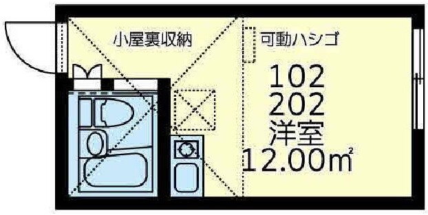 神奈川県横浜市西区藤棚町２ 戸部駅 ワンルーム アパート 賃貸物件詳細