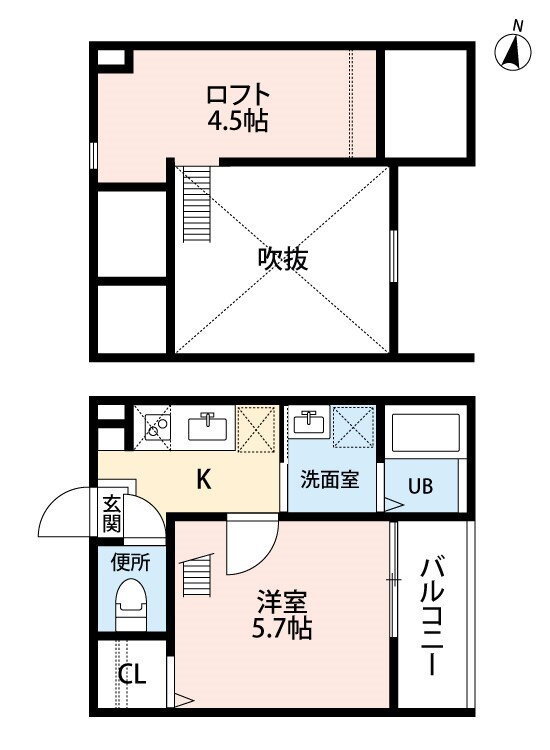 愛知県名古屋市中川区愛知町 黄金駅 1K アパート 賃貸物件詳細