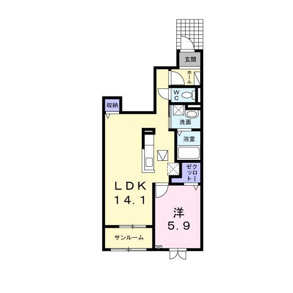 熊本県菊池郡大津町大字大津 肥後大津駅 1LDK アパート 賃貸物件詳細