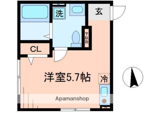 神奈川県横浜市神奈川区白幡東町 東白楽駅 ワンルーム アパート 賃貸物件詳細