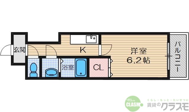 大阪府摂津市一津屋２ 南摂津駅 1K アパート 賃貸物件詳細