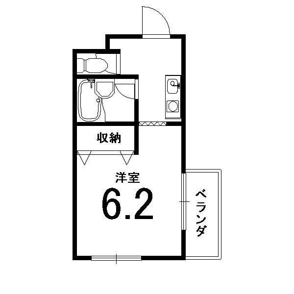京都府京都市右京区嵯峨中山町 鹿王院駅 1K アパート 賃貸物件詳細