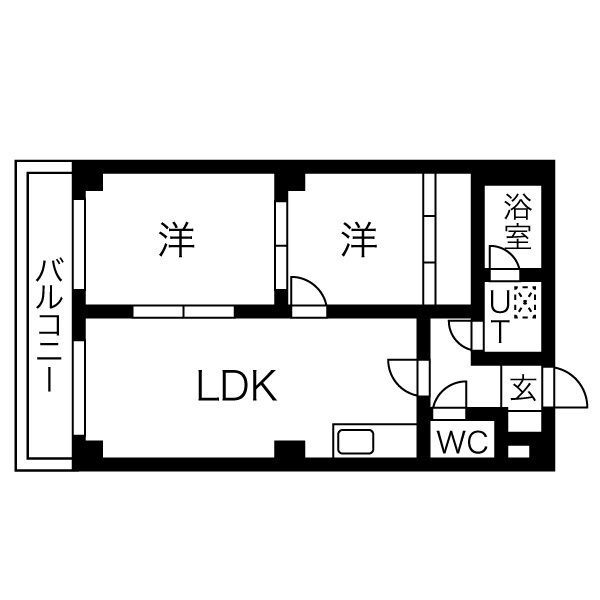 北海道札幌市東区北二十条東１８ 元町駅 2LDK マンション 賃貸物件詳細