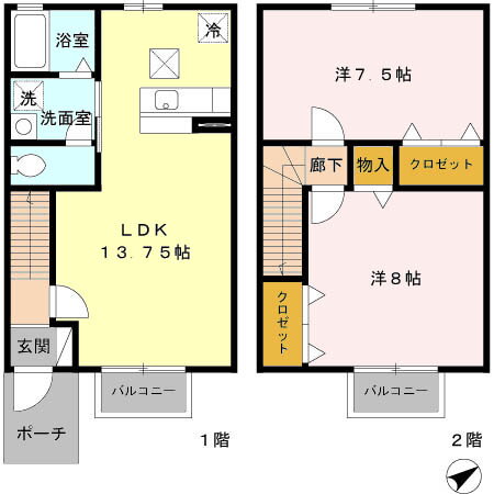 千葉県習志野市津田沼６ 京成津田沼駅 2LDK アパート 賃貸物件詳細