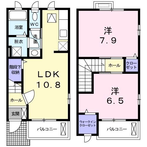 愛知県豊橋市二川町字西向山 二川駅 2LDK アパート 賃貸物件詳細