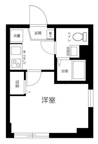 東京都品川区西品川１ 下神明駅 1K マンション 賃貸物件詳細