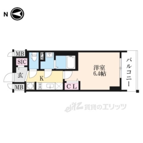 京都府京都市下京区小泉町 五条駅 1K マンション 賃貸物件詳細