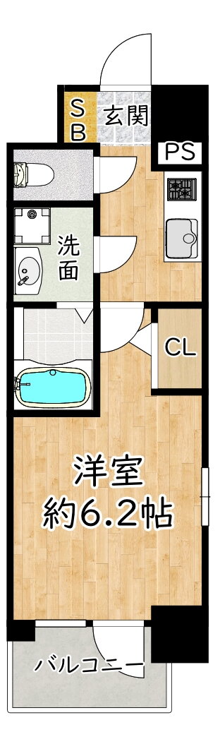 大阪府大阪市淀川区十三本町２ 十三駅 1K マンション 賃貸物件詳細
