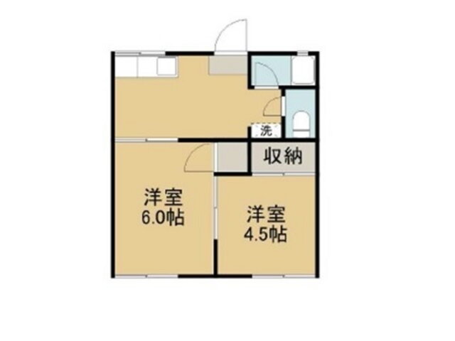 岡山県倉敷市鳥羽 中庄駅 2DK アパート 賃貸物件詳細