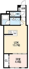 千葉県柏市あけぼの３ 柏駅 1LDK アパート 賃貸物件詳細