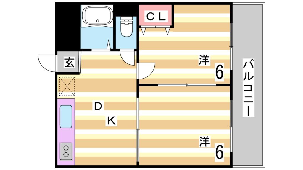 兵庫県神戸市中央区吾妻通５ 三ノ宮駅 2DK マンション 賃貸物件詳細