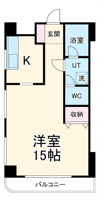 岐阜県岐阜市津島町１ 名鉄岐阜駅 1K マンション 賃貸物件詳細