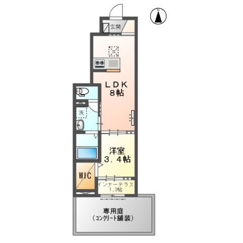 愛知県春日井市高蔵寺町６ 高蔵寺駅 1LDK アパート 賃貸物件詳細