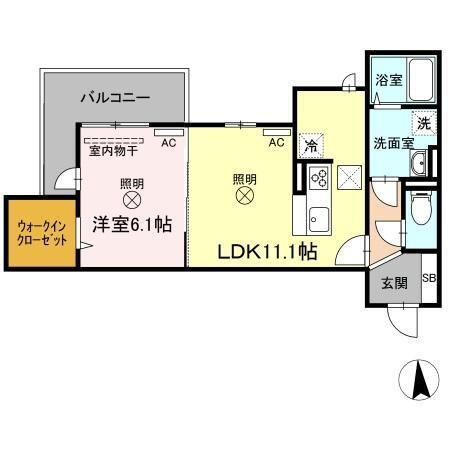 岡山県岡山市北区大元２ 大元駅 1LDK アパート 賃貸物件詳細