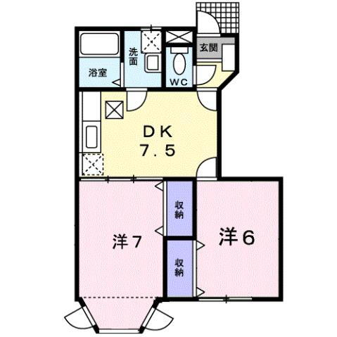 宮崎県宮崎市青島西２ 青島駅 2DK アパート 賃貸物件詳細