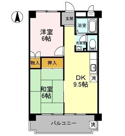 大阪府豊中市寺内２ 緑地公園駅 2DK マンション 賃貸物件詳細