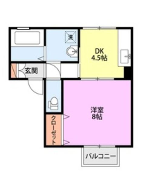 新潟県上越市北城町２ 高田駅 1DK アパート 賃貸物件詳細