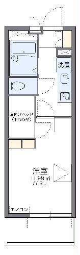 レオパレスシティーＤ 1階 1K 賃貸物件詳細