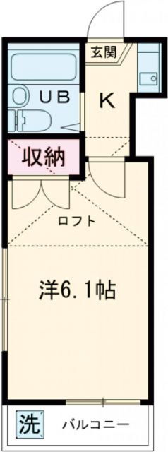 東京都世田谷区駒沢２ 駒沢大学駅 1K アパート 賃貸物件詳細