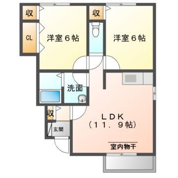 三重県松阪市肥留町 2LDK アパート 賃貸物件詳細