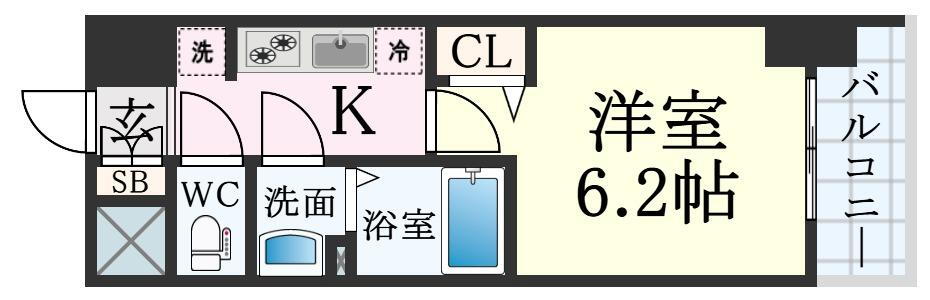 兵庫県神戸市中央区布引町１ 新神戸駅 1K マンション 賃貸物件詳細