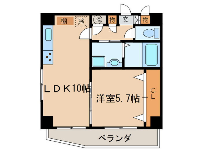 愛知県名古屋市東区新出来２ 大曽根駅 1LDK マンション 賃貸物件詳細