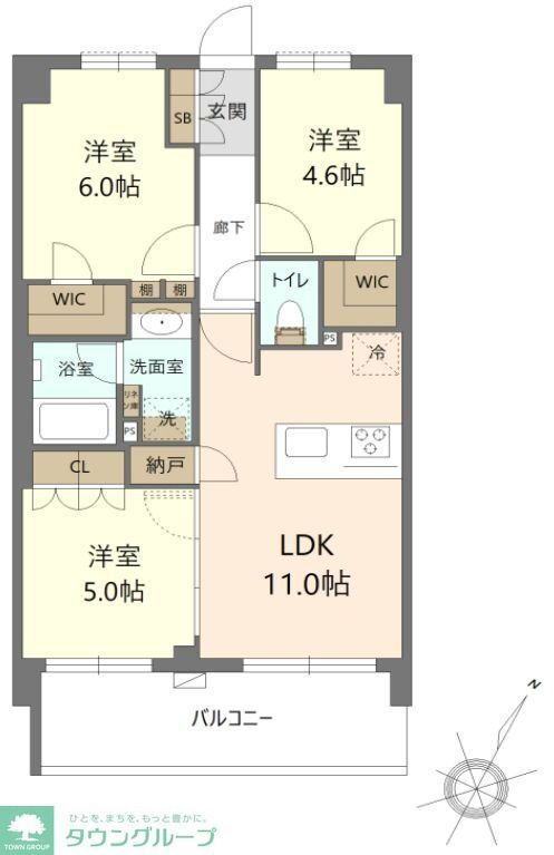 パレステージ横浜十日市場 3階 3LDK 賃貸物件詳細