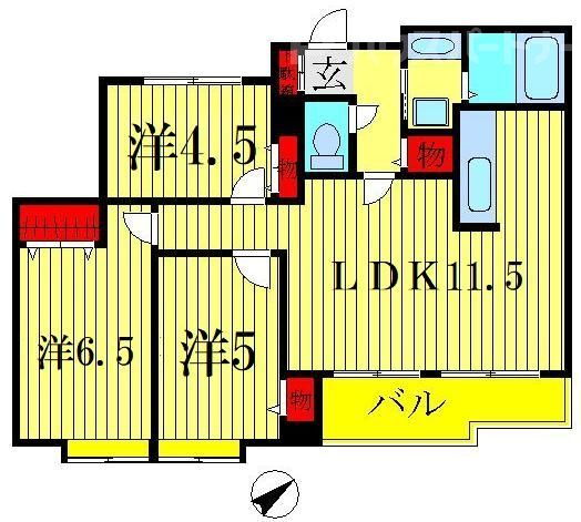 千葉県柏市東１ 柏駅 3LDK マンション 賃貸物件詳細