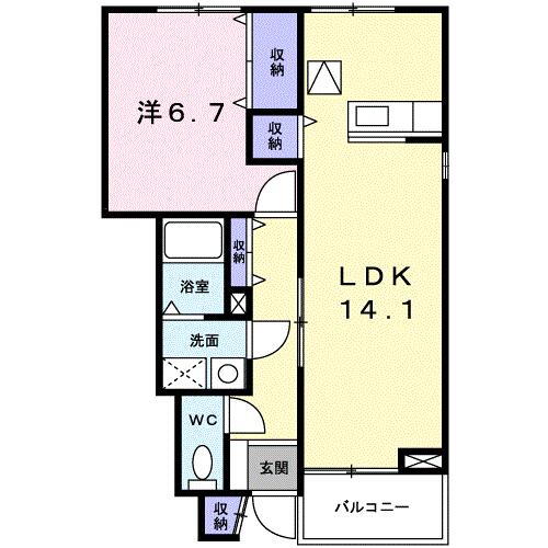 石川県河北郡津幡町字庄 本津幡駅 1LDK アパート 賃貸物件詳細