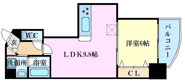 広島県広島市中区舟入中町 舟入本町駅 1LDK マンション 賃貸物件詳細