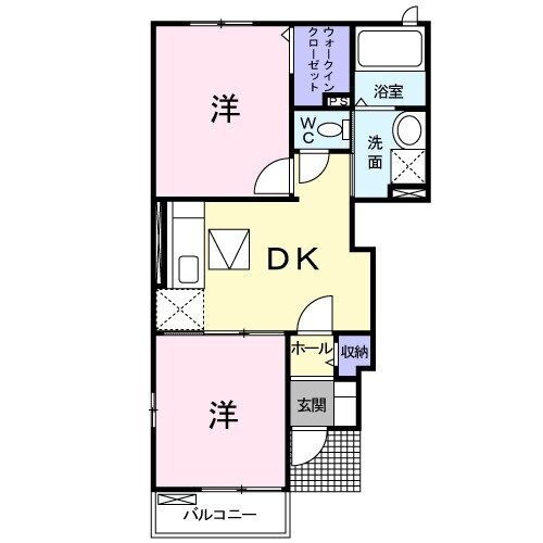 熊本県八代市高小原町 新八代駅 2DK アパート 賃貸物件詳細