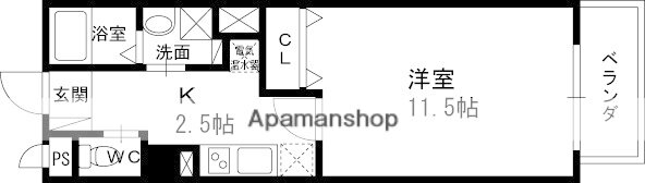 大阪府門真市幸福町 古川橋駅 1K マンション 賃貸物件詳細