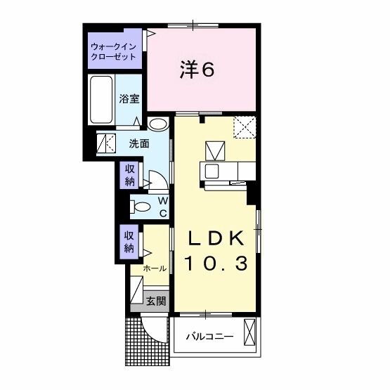 千葉県長生郡一宮町東野 上総一ノ宮駅 1LDK アパート 賃貸物件詳細