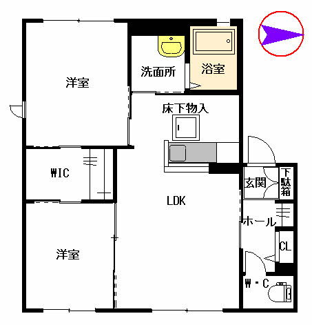 熊本県熊本市南区御幸木部１ 川尻駅 2LDK アパート 賃貸物件詳細