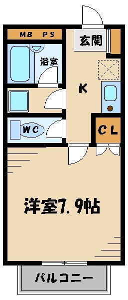埼玉県所沢市北有楽町 所沢駅 1K マンション 賃貸物件詳細