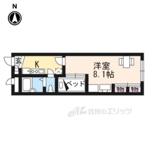 滋賀県大津市蓮池町 唐崎駅 1K アパート 賃貸物件詳細