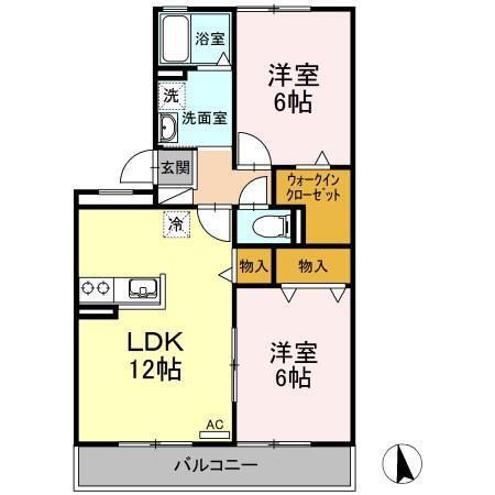 岐阜県大垣市波須１ 東大垣駅 2LDK アパート 賃貸物件詳細