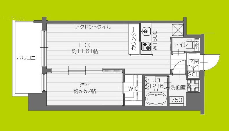 兵庫県西宮市常磐町 西宮駅 1LDK マンション 賃貸物件詳細
