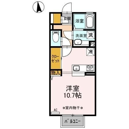 茨城県古河市関戸 古河駅 ワンルーム アパート 賃貸物件詳細